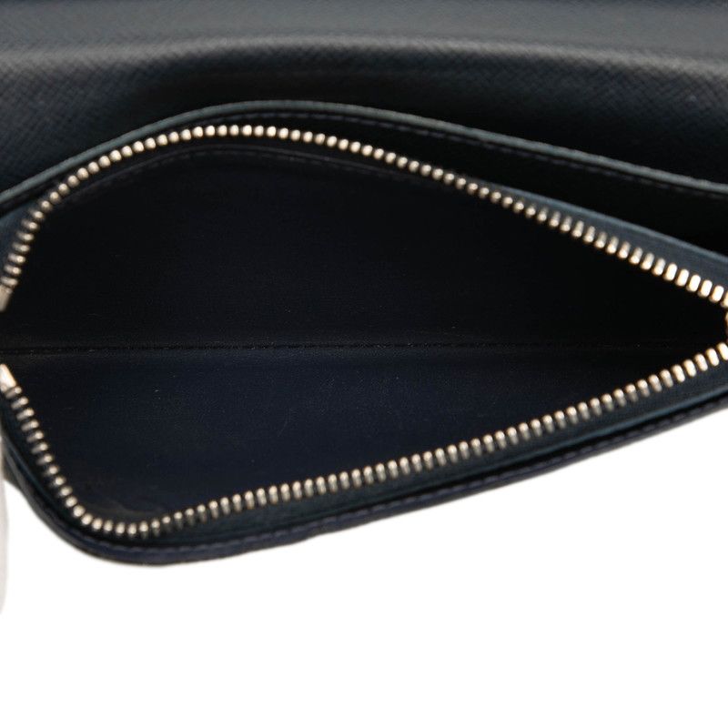 Louis Vuitton Taiga Portefeuille Brother M30502 Blue Marine Navy Leather Men's