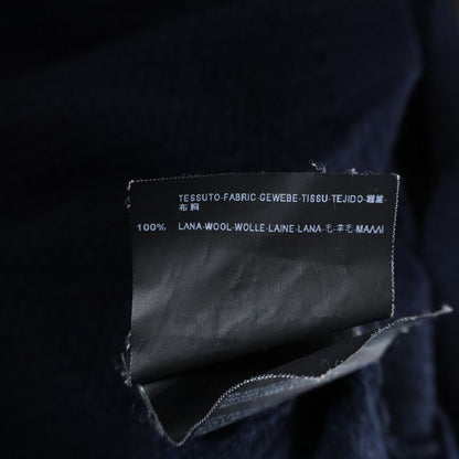 Balenciaga Long Sleeve Knit Dress Women's Navy 273280 T1190