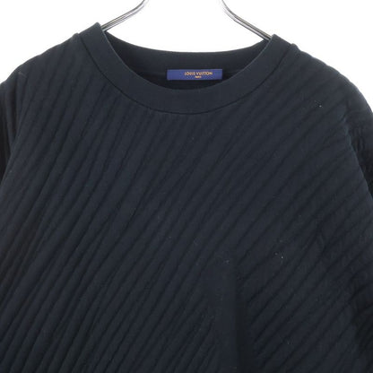 Louis Vuitton 22aw Monogram Crew Neck Sweatshirt Black Rm222v Ns0 Hny02w