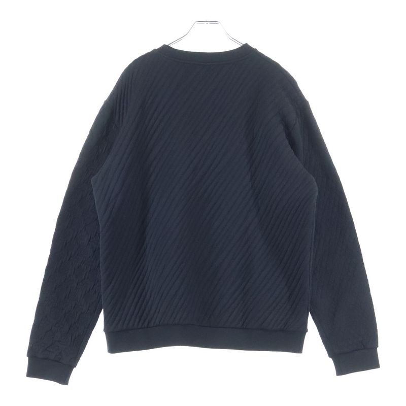 Louis Vuitton 22aw Monogram Crew Neck Sweatshirt Black Rm222v Ns0 Hny02w