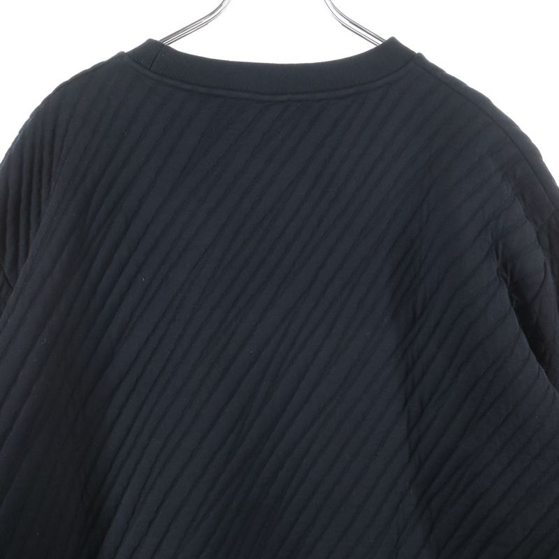 Louis Vuitton 22aw Monogram Crew Neck Sweatshirt Black Rm222v Ns0 Hny02w