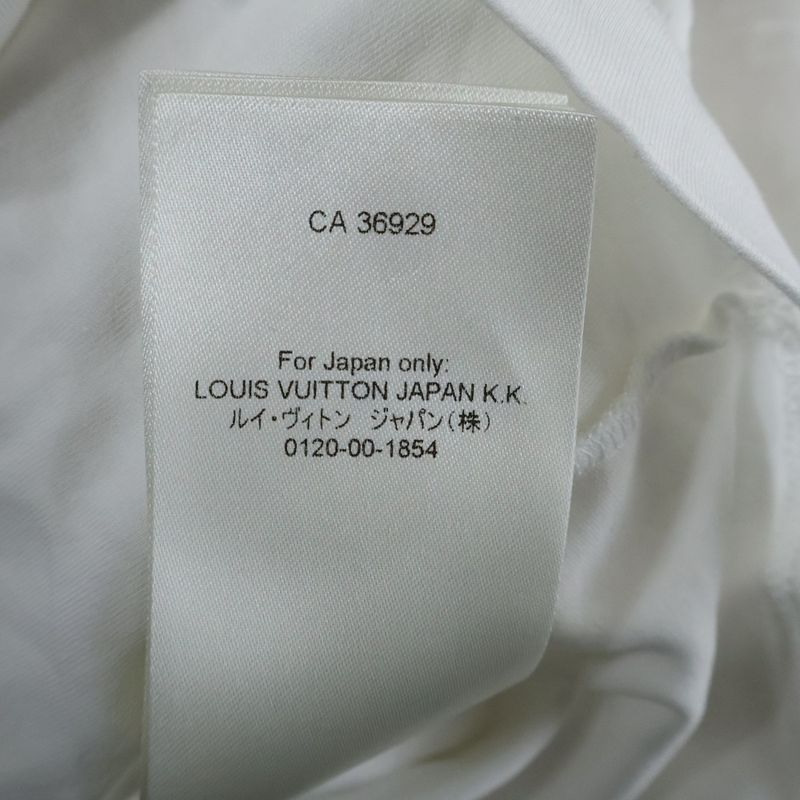 Louis Vuitton 25aw LV Logo Print Crew Neck Cropped Short Length Short Sleeve