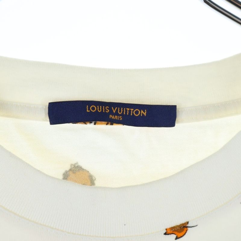 Louis Vuitton 19aw New Walkers Viral Allover Print Crew Neck Short Sleeve
