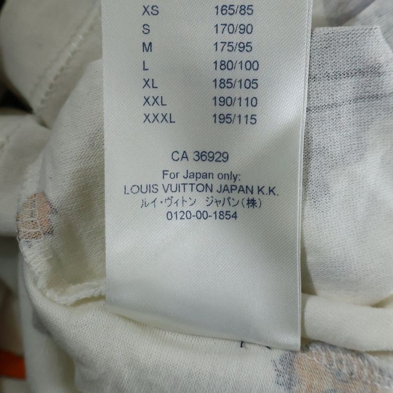 Louis Vuitton 19aw New Walkers Viral Allover Print Crew Neck Short Sleeve