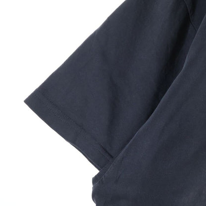 Balenciaga 25ss Oversize D T-Shirt Front Print Short Sleeve T-Shirt Cut and Sew