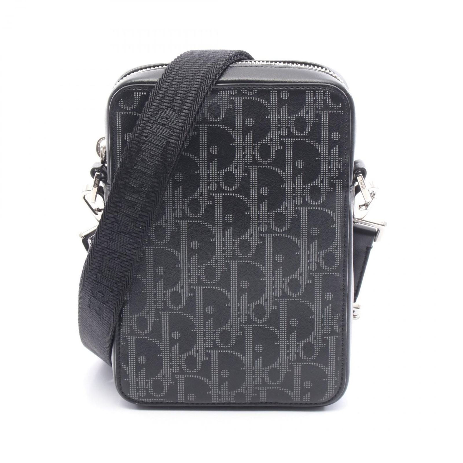 Dior Shoulder Bag World Tour Messenger Pouch Oblique 2esbc265clp-H22q Black