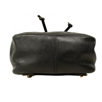 Chanel Backpack/daypack Caviar Skin Black Gold Hardware Women's
