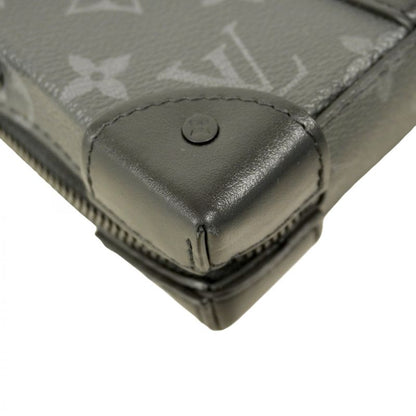 Louis Vuitton Shoulder Bag Monogram Eclipse Soft Trunk Wallet M69838 Black Men's