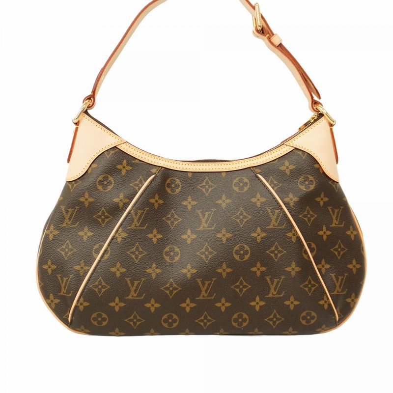 Louis Vuitton Shoulder Bag Monogram Thames GM M56383 Brown Ladies