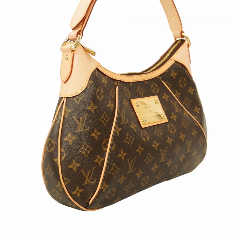 Louis Vuitton Shoulder Bag Monogram Thames GM M56383 Brown Ladies