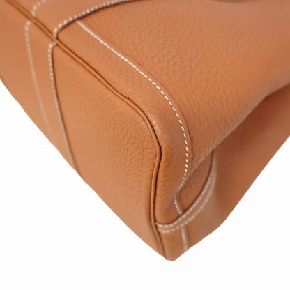 Hermes Tote Bag Garden Party PM Negonda Gold Silver Hardware D Engraved Ladies