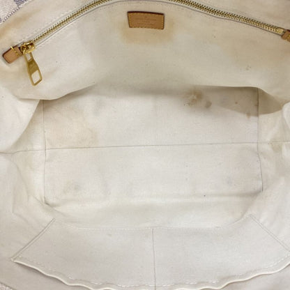 Louis Vuitton Tote Bag Damier Azure Cabas MM N41375 White Ladies