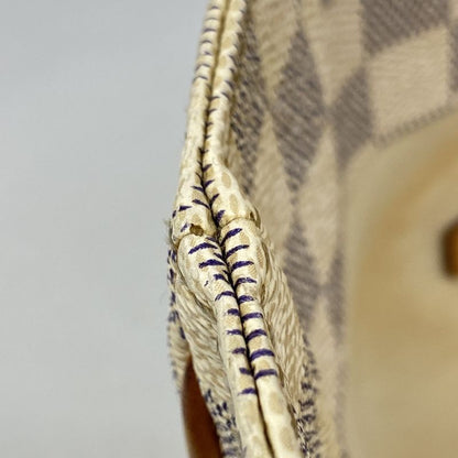 Louis Vuitton Tote Bag Damier Azure Cabas MM N41375 White Ladies