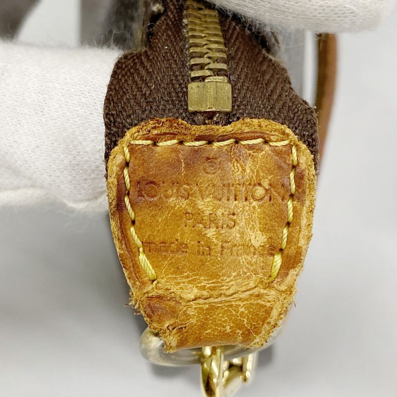 Louis Vuitton Pouch Monogram Pochette Accessoire M51980 Brown Ladies