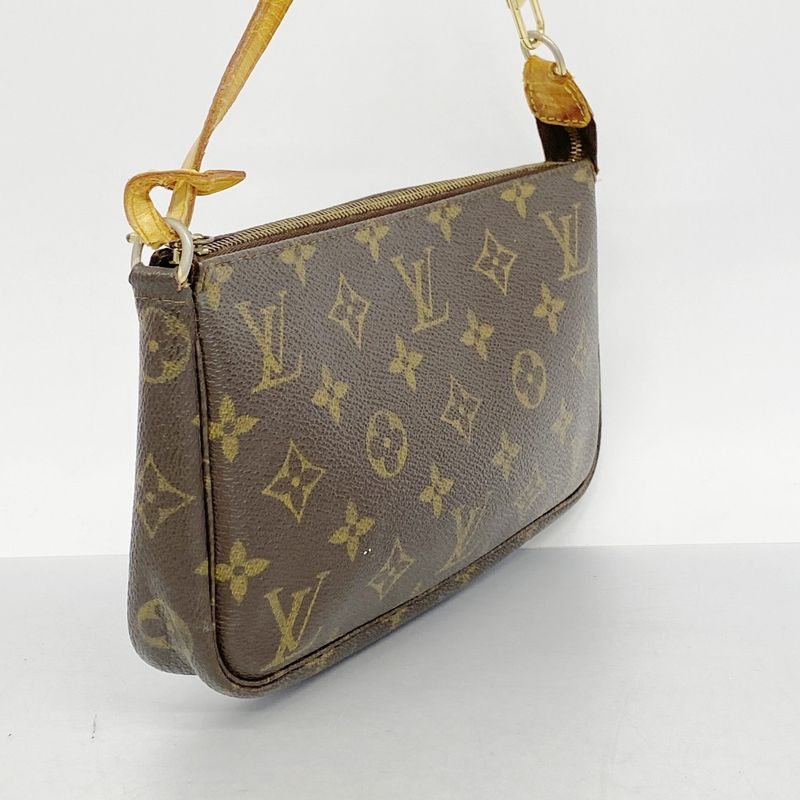 Louis Vuitton Pouch Monogram Pochette Accessoire M51980 Brown Ladies