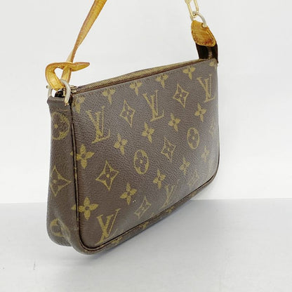 Louis Vuitton Pouch Monogram Pochette Accessoire M51980 Brown Ladies