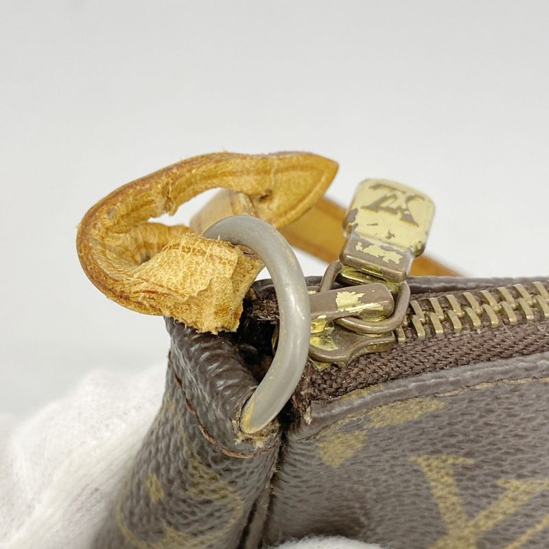 Louis Vuitton Pouch Monogram Pochette Accessoire M51980 Brown Ladies
