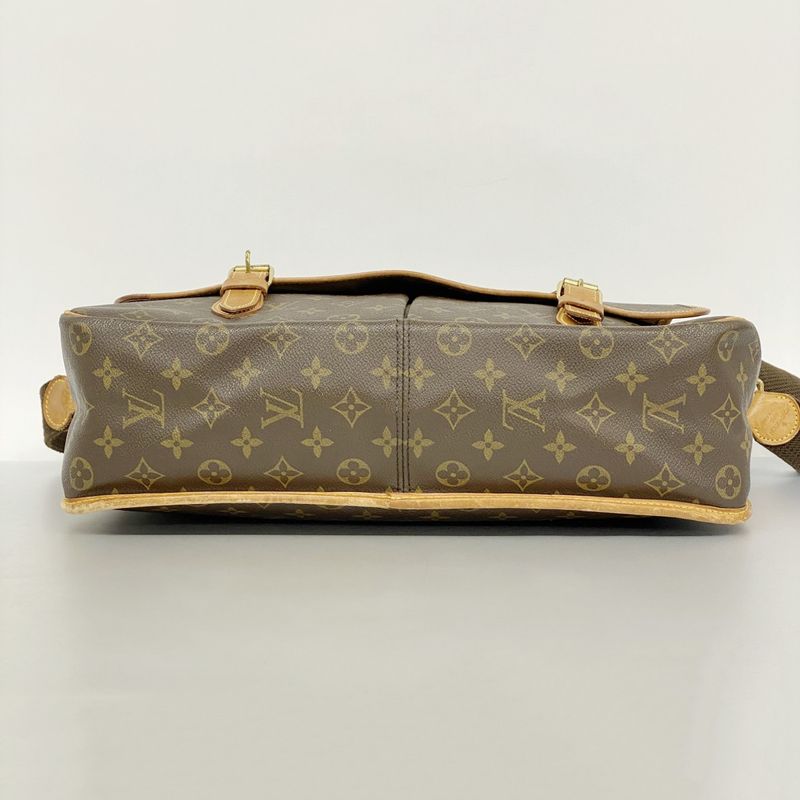 Louis Vuitton Shoulder Bag Monogram Gibess Ière GM M42249 Brown Women's