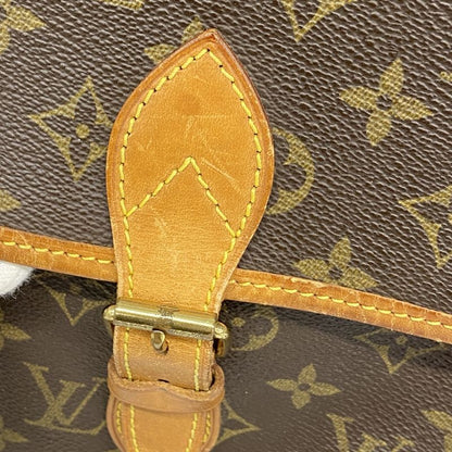 Louis Vuitton Shoulder Bag Monogram Gibess Ière GM M42249 Brown Women's