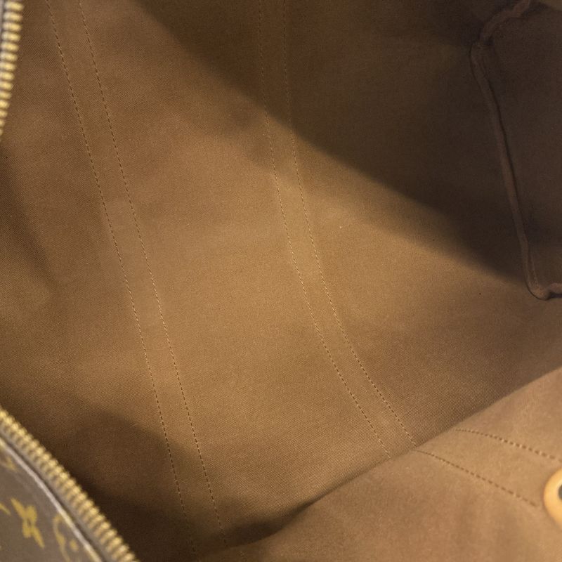 Louis Vuitton Boston Bag Monogram Keepall 50 M41426 Brown Men Women Unisex