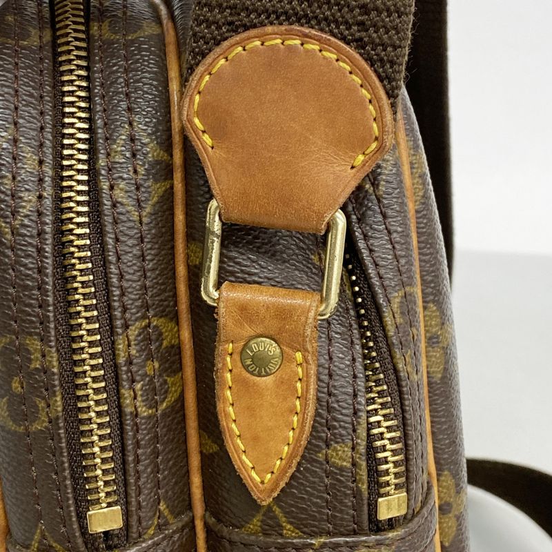 Louis Vuitton Shoulder Bag Monogram Reporter PM M45254 Brown Women's