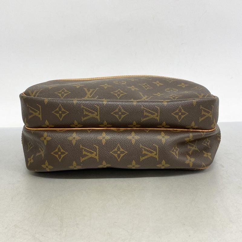 Louis Vuitton Shoulder Bag Monogram Reporter PM M45254 Brown Women's