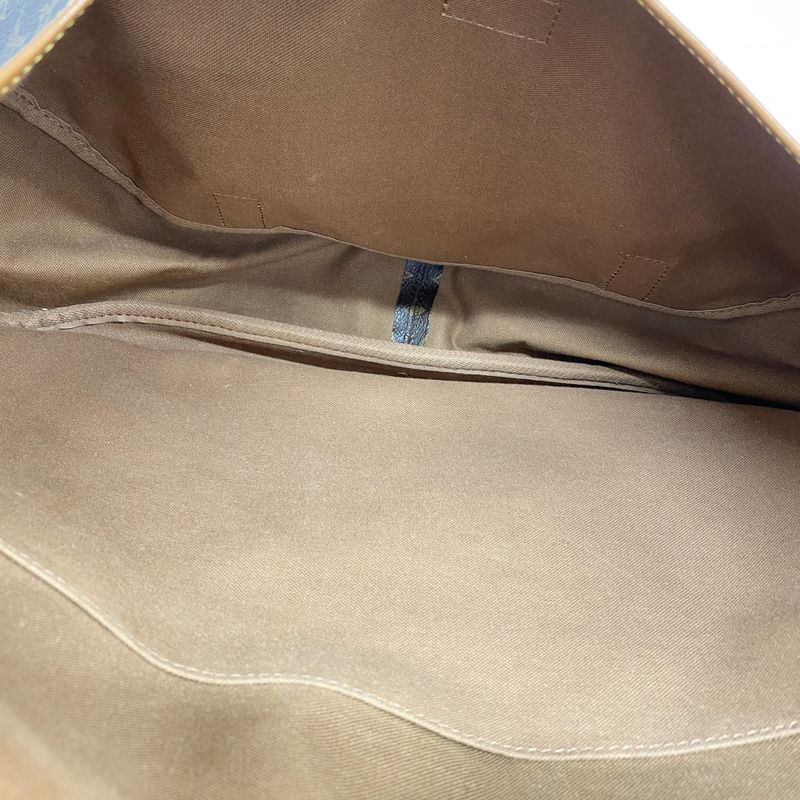 Louis Vuitton Shoulder Bag Monogram Saumur 43 M42252 Brown Women's