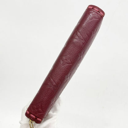 Louis Vuitton Long Wallet Monogram ・empreinte Zippy Wallet M64803 Leather Ladies