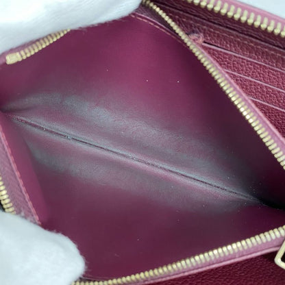Louis Vuitton Long Wallet Monogram ・empreinte Zippy Wallet M64803 Leather Ladies