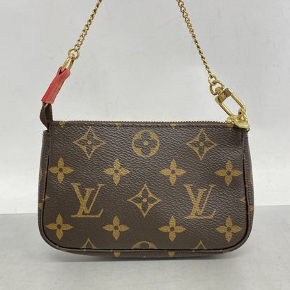 Louis Vuitton Pouch Monogram Mini Pochette Accessory M41655 Brown Ladies