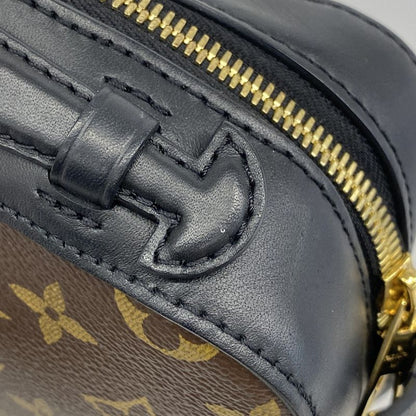 Louis Vuitton Shoulder Bag Monogram Saintonge M43555 Brown Noir Black Women's