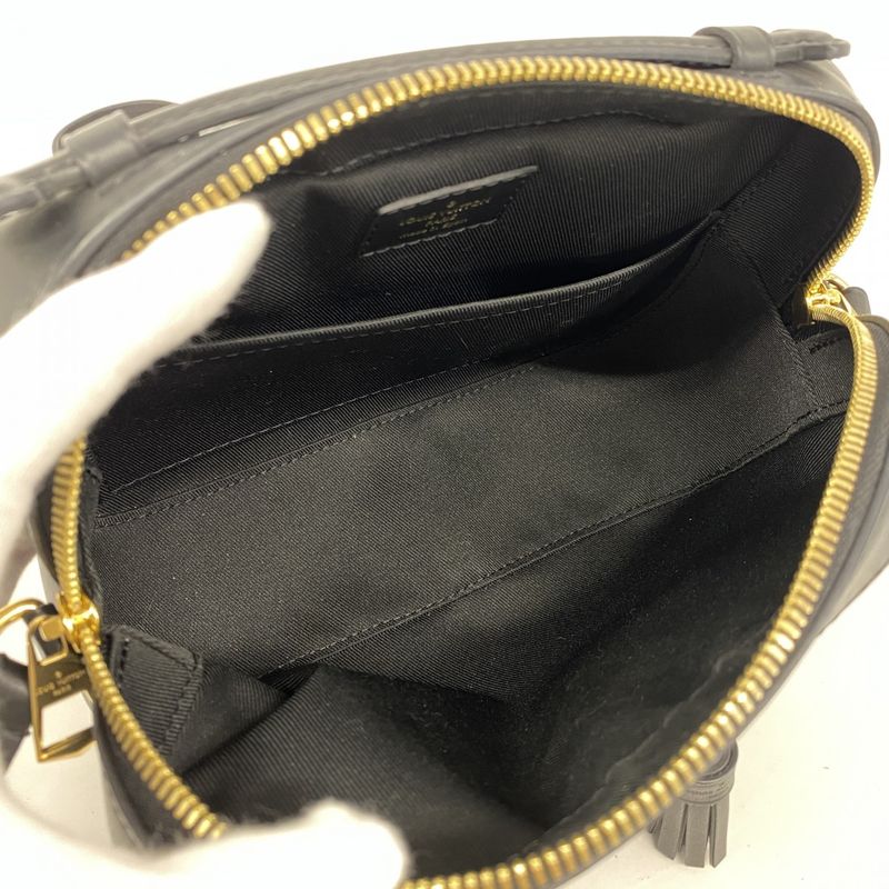 Louis Vuitton Shoulder Bag Monogram Saintonge M43555 Brown Noir Black Women's