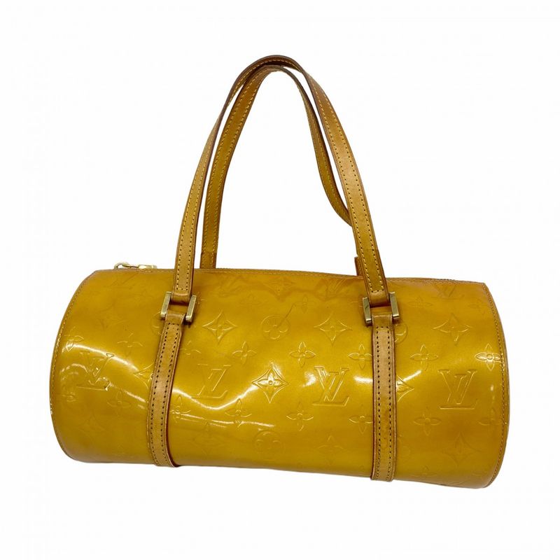 Louis Vuitton Handbag Vernis Bedford M91006 Beige Ladies