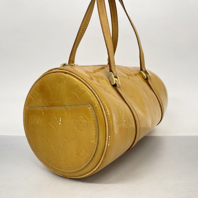 Louis Vuitton Handbag Vernis Bedford M91006 Beige Ladies