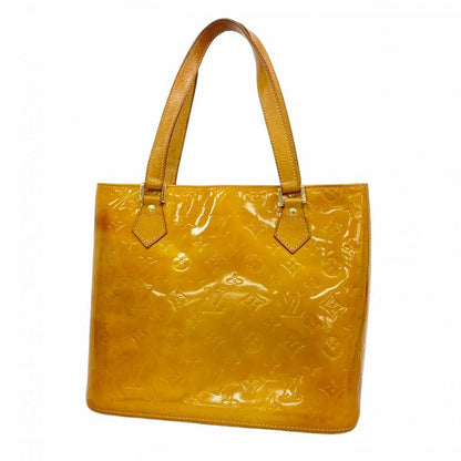 Louis Vuitton Tote Bag Vernis Houston M91004 Beige Ladies