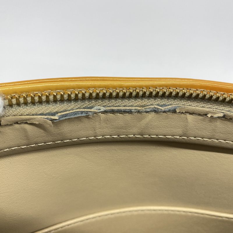 Louis Vuitton Tote Bag Vernis Houston M91004 Beige Ladies