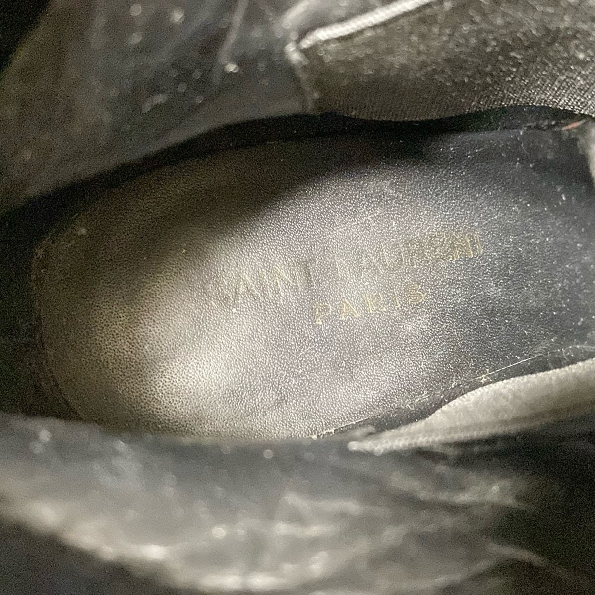 Saint Laurent Paris Short Boots 36 Women's - 494620 Black