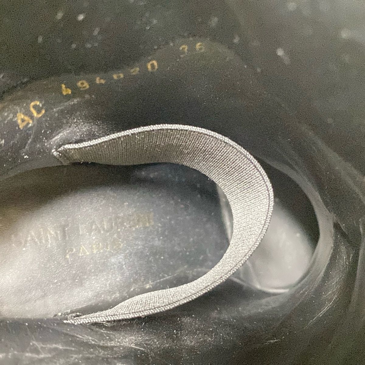 Saint Laurent Paris Short Boots 36 Women's - 494620 Black