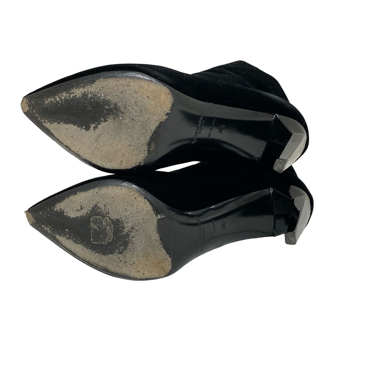 Saint Laurent Paris Short Boots 36 Women's - 494620 Black