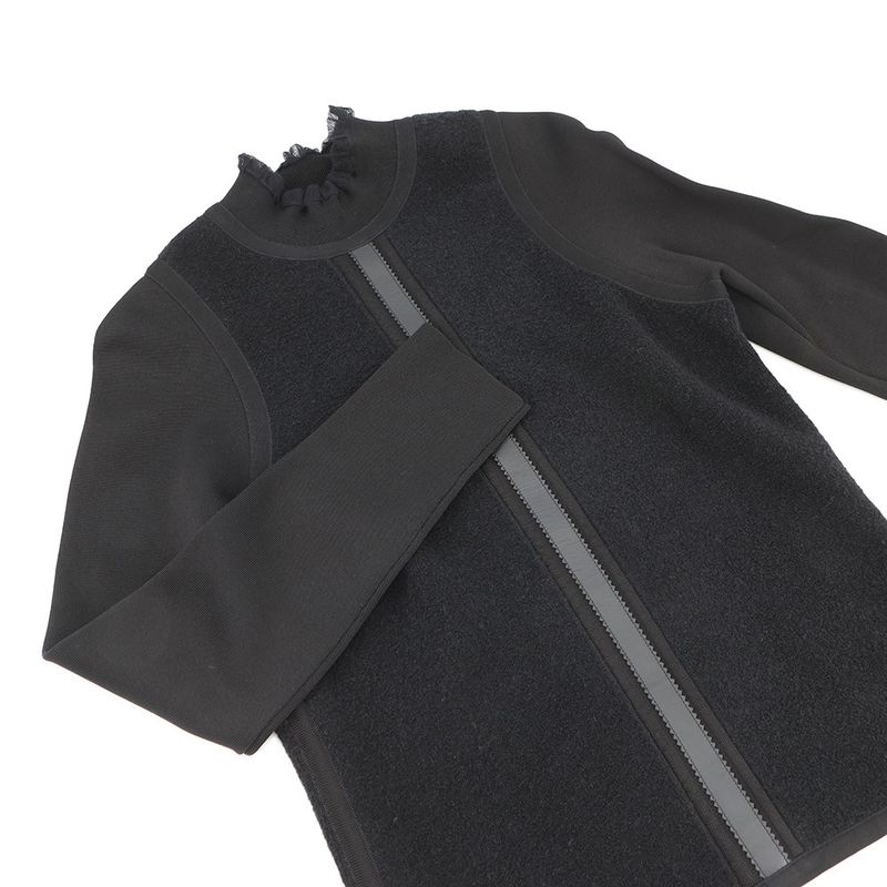 Hermes Knit Long Sleeve 36 Top Black