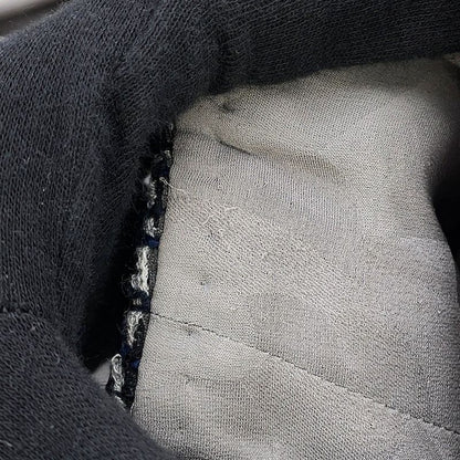 Chanel Jacket Tweed CC Logo 36 Navy -