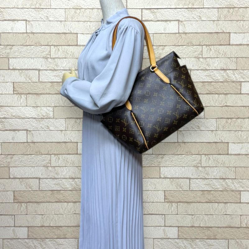 Louis Vuitton Totally PM Monogram Tote Bag M56688 Brown Women's Louis Vuitton