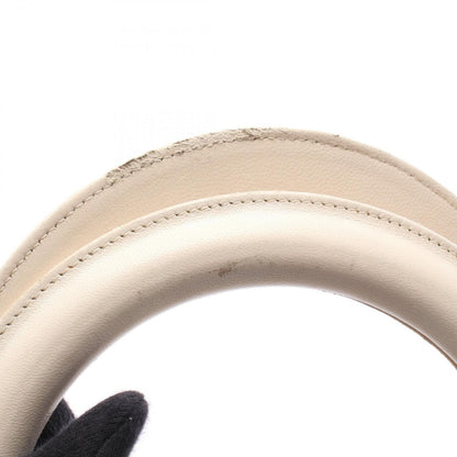 Dior Handbag Ivory Leather Lady Dior Cannage 2way Tote Ladies B