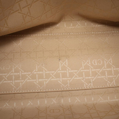 Dior Handbag Ivory Leather Lady Dior Cannage 2way Tote Ladies B