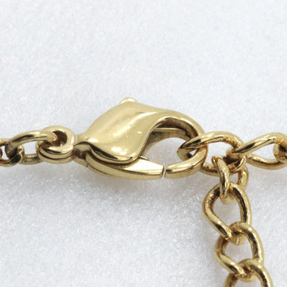 Christian Dior Gold Plated X Rhinestone Women's 9.0g Necklace