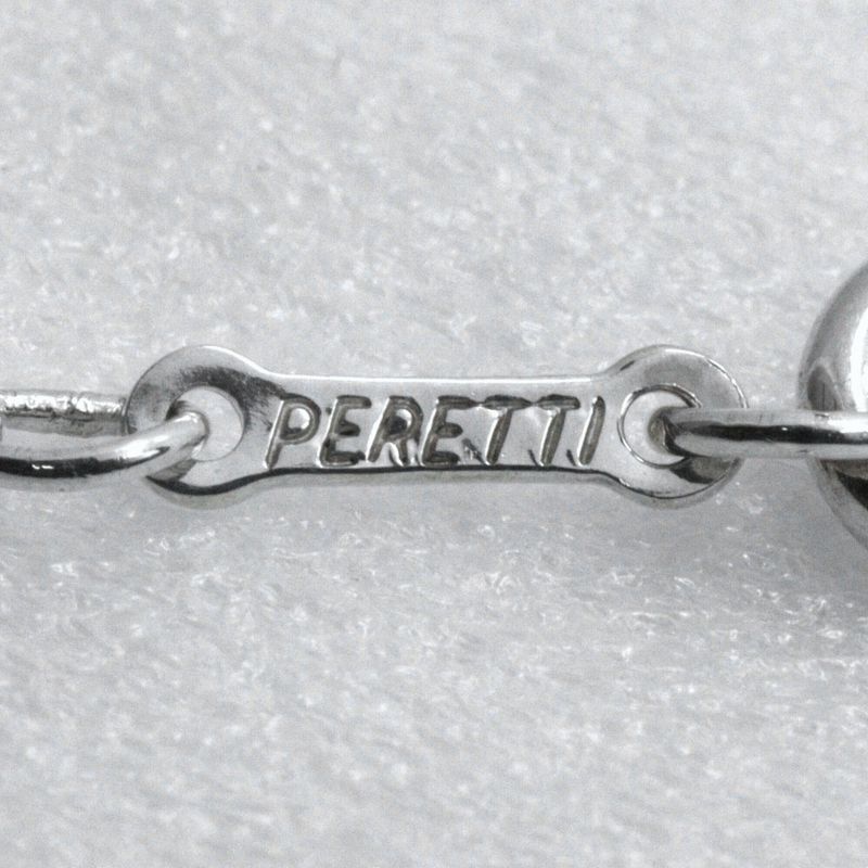 Tiffany & Co Bean Elsa Peretti Silver 925 Women's 7.8g Necklace