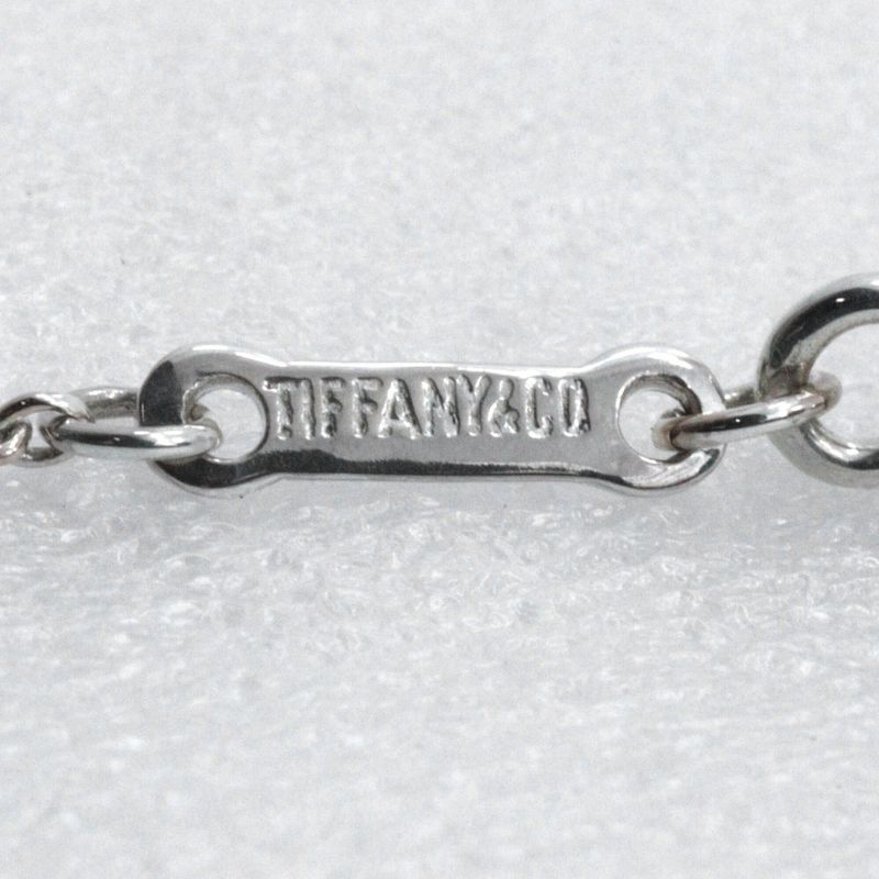Tiffany & Co Open Tea a Dos Lop Elsa Peretti Silver 925 Women's