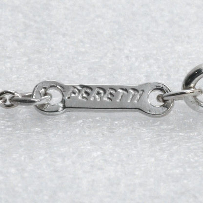 Tiffany & Co Open Tea a Dos Lop Elsa Peretti Silver 925 Women's