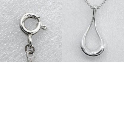 Tiffany & Co Open Tea a Dos Lop Elsa Peretti Silver 925 Women's