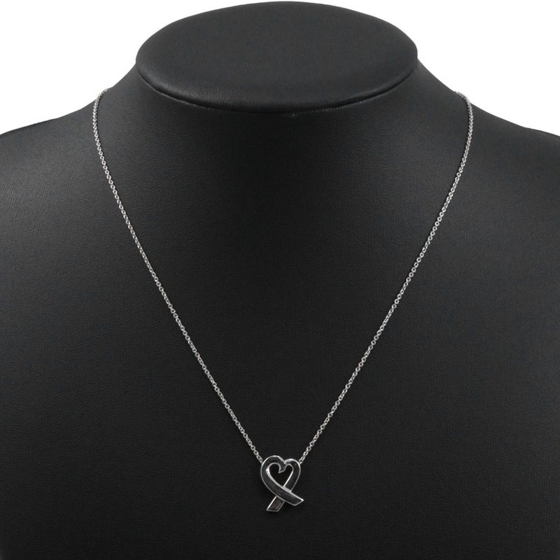 Tiffany & Co Loving Heart Paloma Picasso Silver 925 Women's 3.0g
